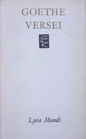 Johann Wolfgang Goethe : Goethe versei   600 Ft